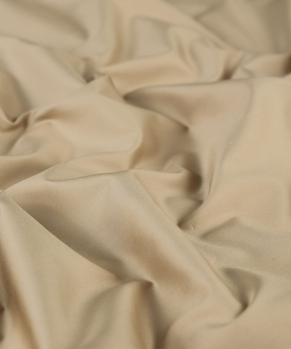 Italian Boski Wash & Wear Beige Suit (Unstitched)