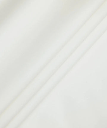 Premium Cotton White Suit ( Unstitched )